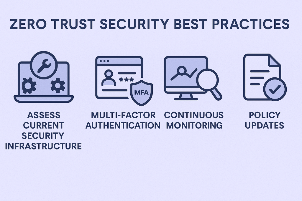 zero trust security architecture components for small businesses